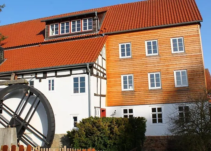 Historische Romantische Muehle Waldeck (Hessen)